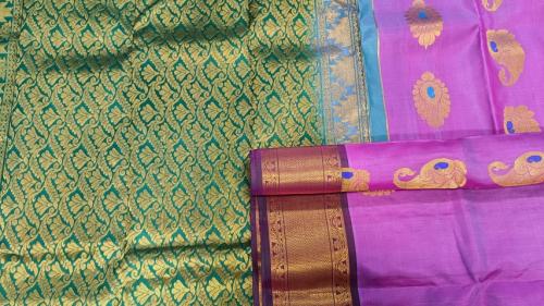 SALEM SILK SAREE WITH BLOUSE